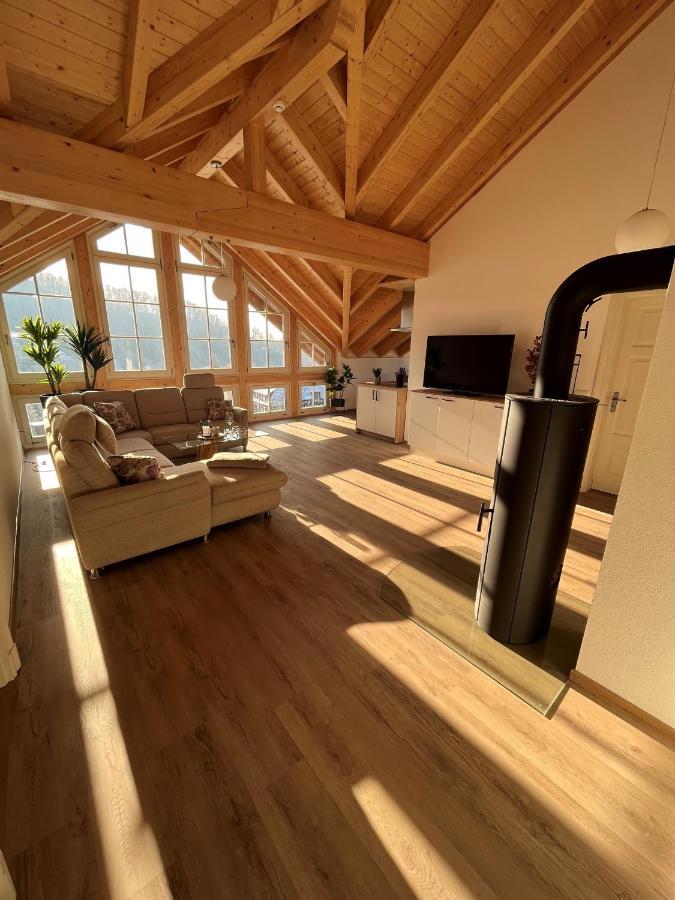 Ferienwohnung Blick Thyratal Obergeschoss Stolberg  Luaran gambar