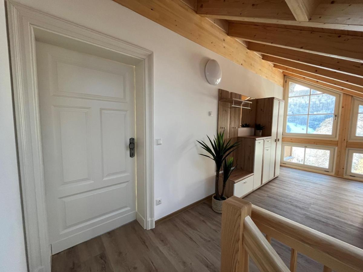 Ferienwohnung Blick Thyratal Obergeschoss Stolberg  Luaran gambar