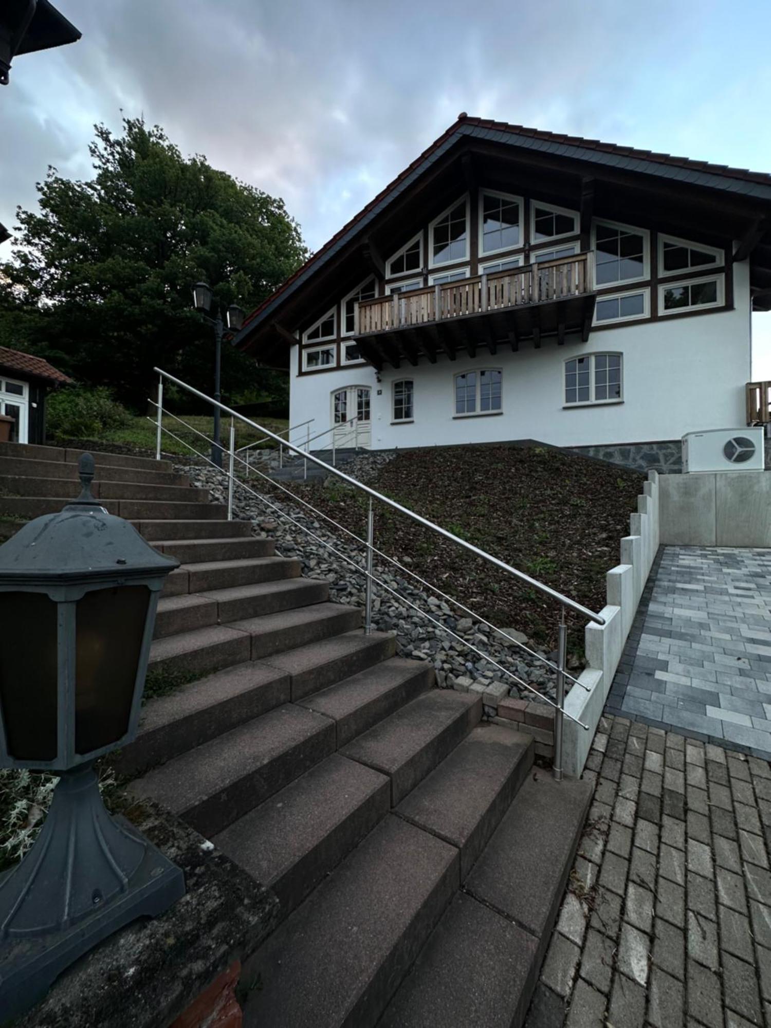 Ferienwohnung Blick Thyratal Obergeschoss Stolberg  Luaran gambar